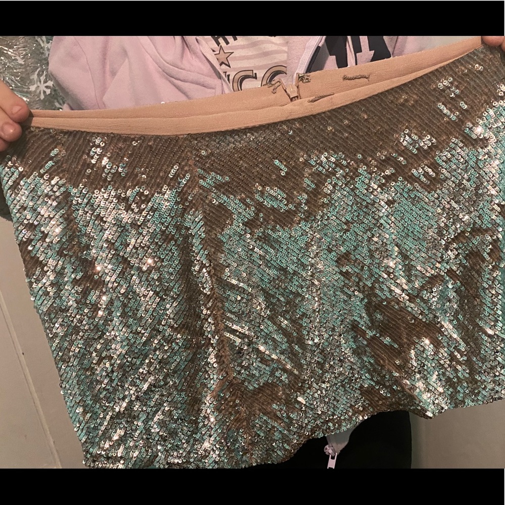Sequin party skirt